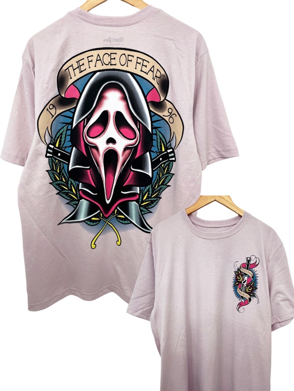 NWOT Ghost Face Menβs T-Shirt Large